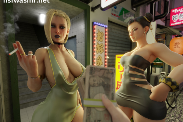 Secazz Brings Erotic Video Game Girls to Life in 3D